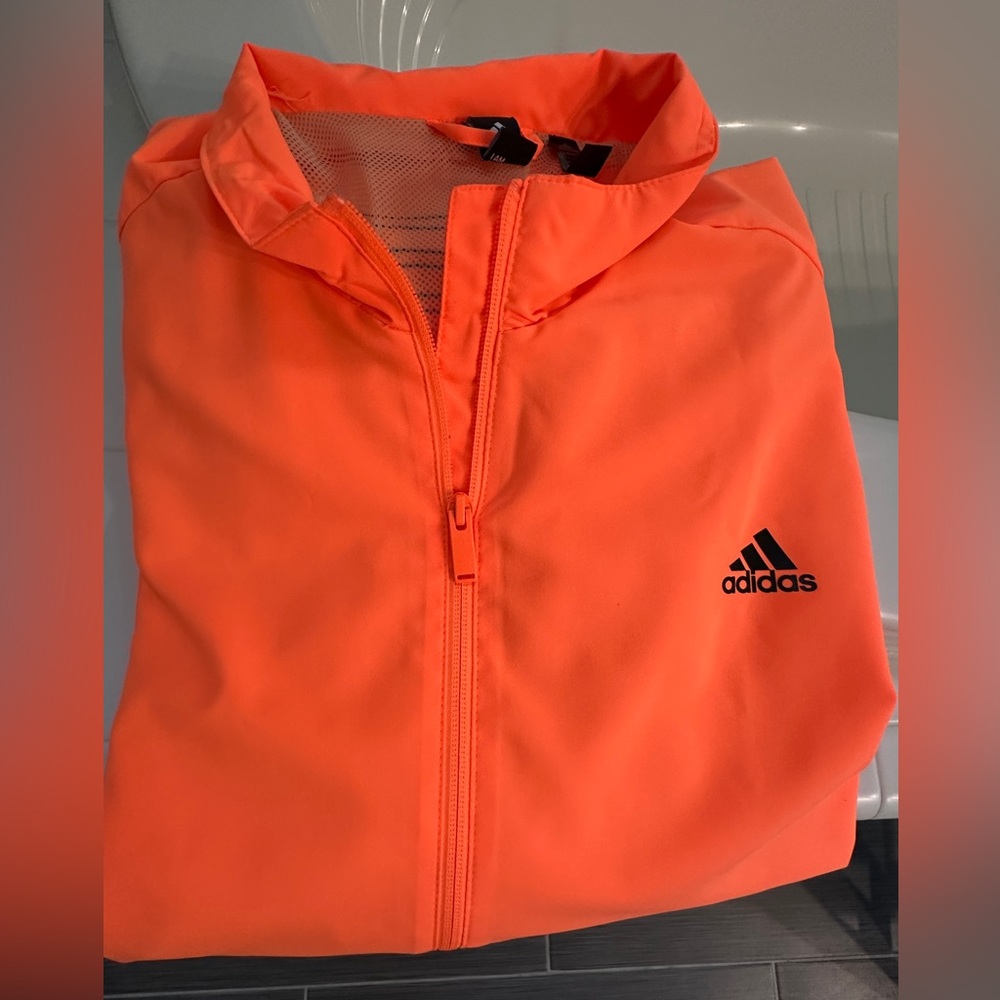 Adidas Men's 3-Stripes Jacket, Size XL - Picture 3 of 4